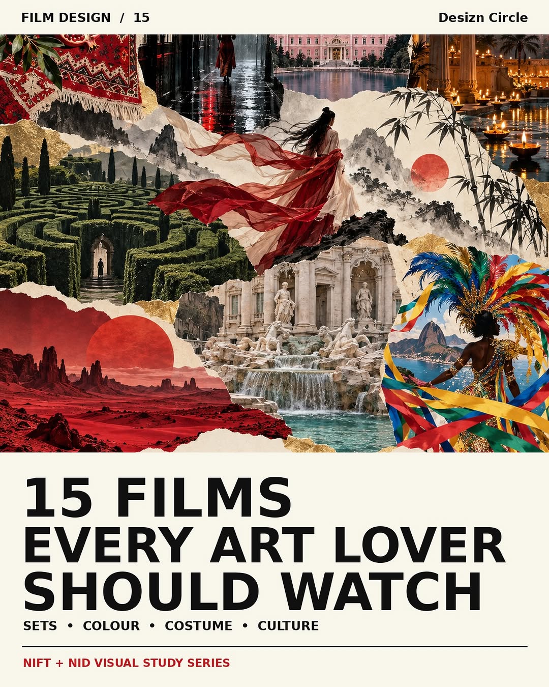 Desizn Circle — 15 films every art lover should watch: sets, colour, costume, culture