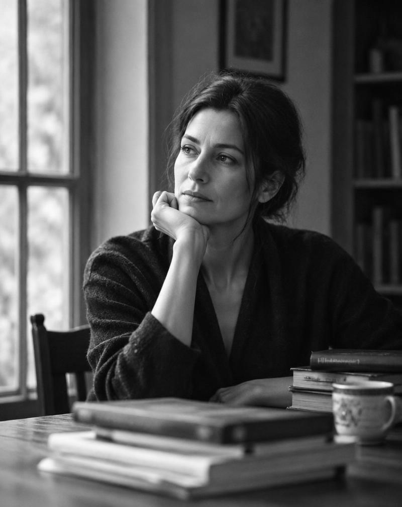 Portrait of a philosopher who moderates Art & Beyond salons